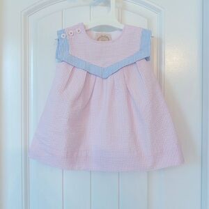 Beaufort Bonnet Sailboat Dress 6-12mo